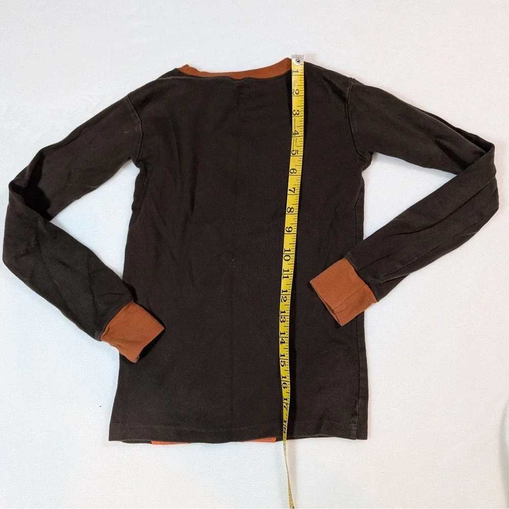 Gymboree Unisex Size 10 Fox Embroidered‎ Long Sleeve 2 Piece Pajama Set Fall